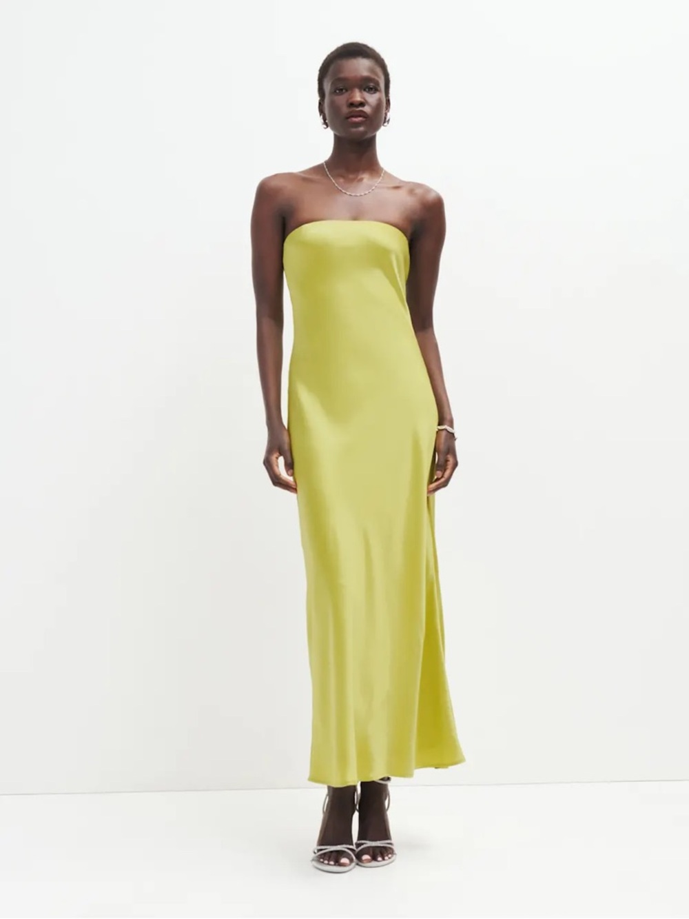 Reformation Joana Silk Dress